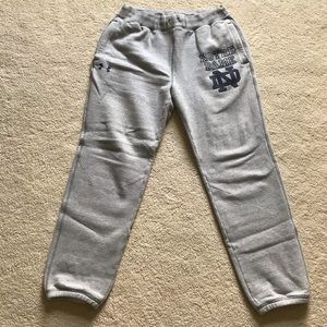 Under Armour Notre Dame Sweatpants